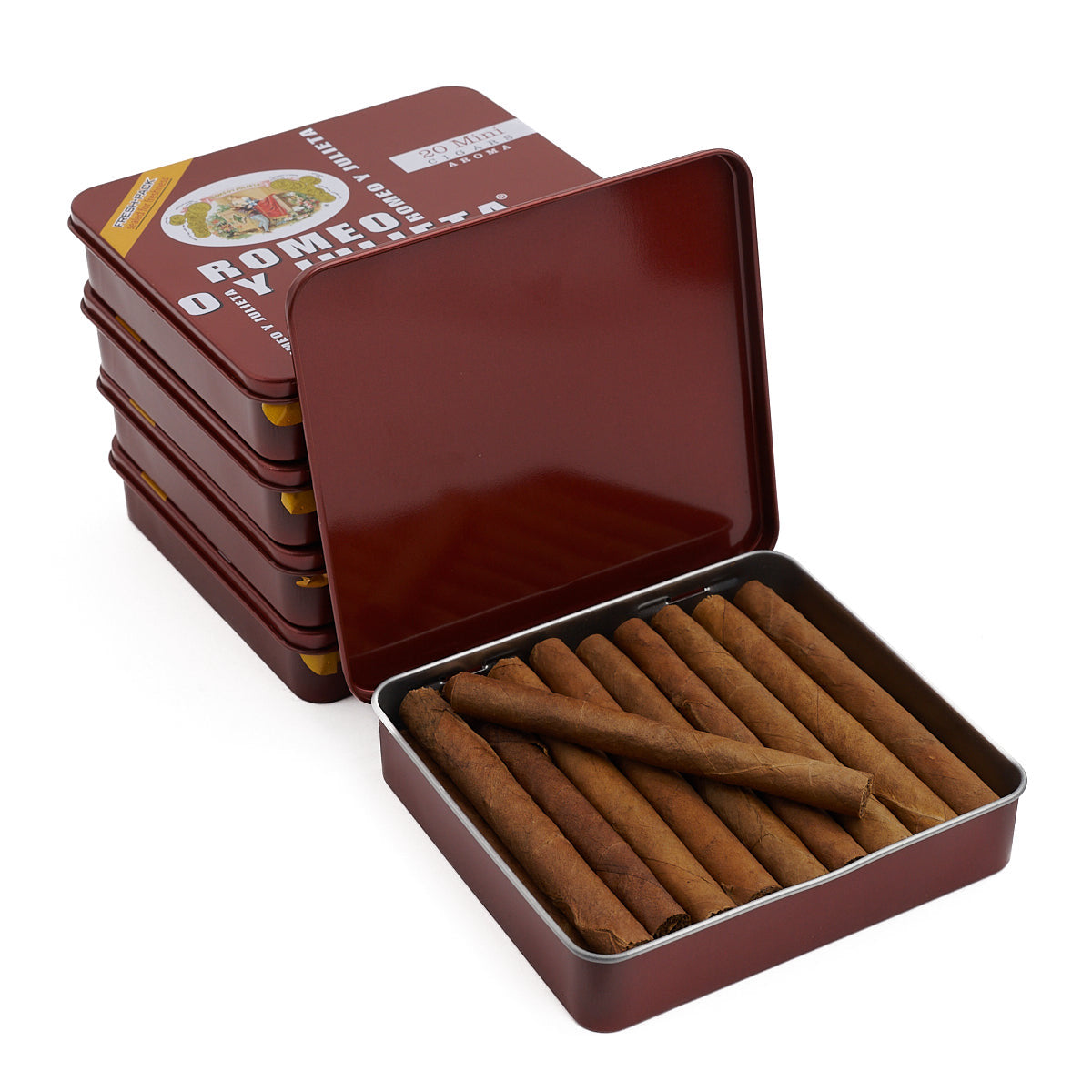 Romeo y Julieta 1875 Brown Tin - handrolledcigars