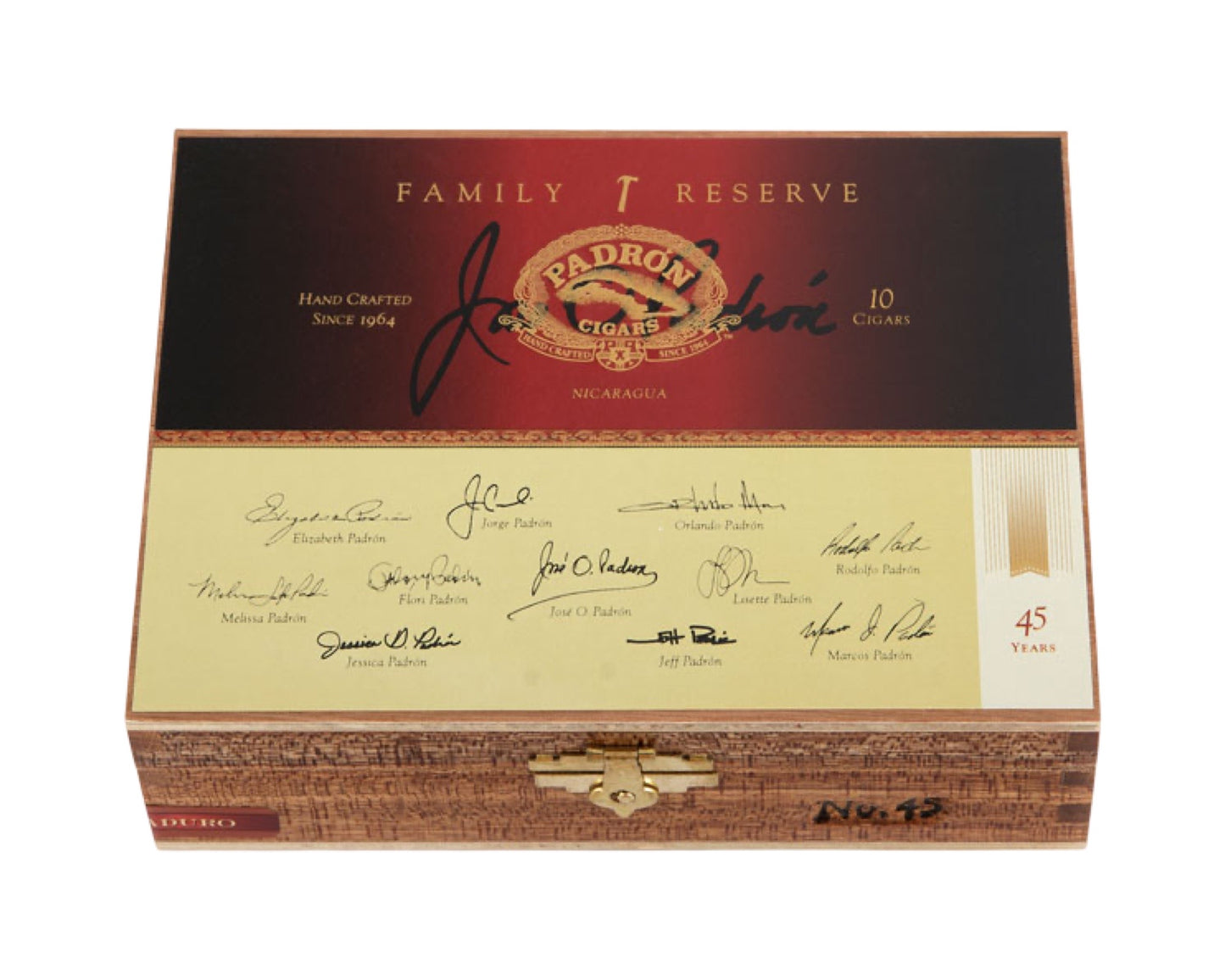 Padron Family Reserve No.45 52 x 6 Natural and Maduro // 2009 Cigar Aficionado Cigar of The Year //