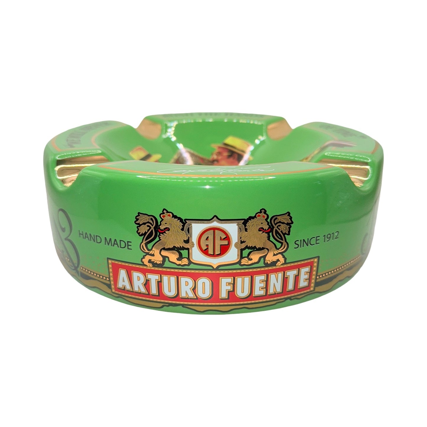 Arturo Fuente Hands Of Time Green Ashtray