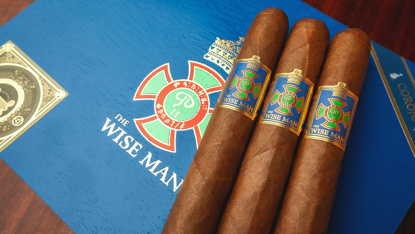 The Wise Man Corojo Double Corona