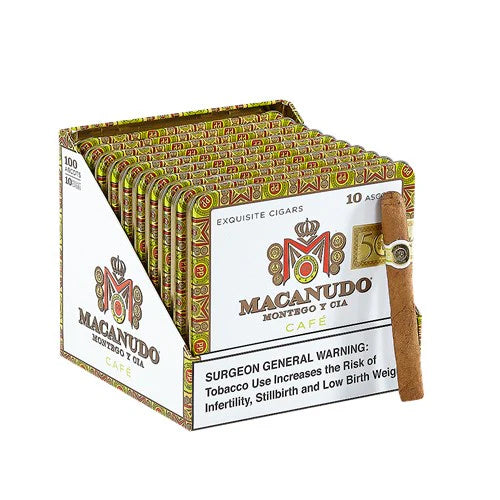 Macanudo Café Cigar (10 Ascots) - handrolledcigars