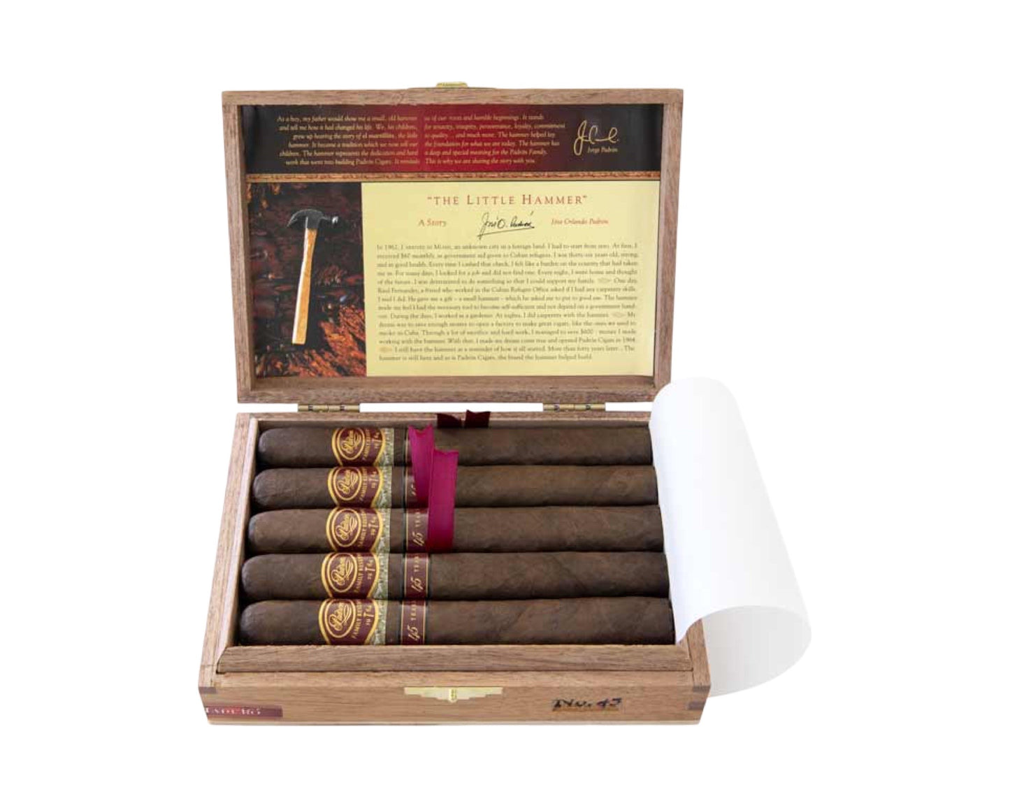 Padron Family Reserve No.45 52 x 6 Natural and Maduro // 2009 Cigar Aficionado Cigar of The Year //