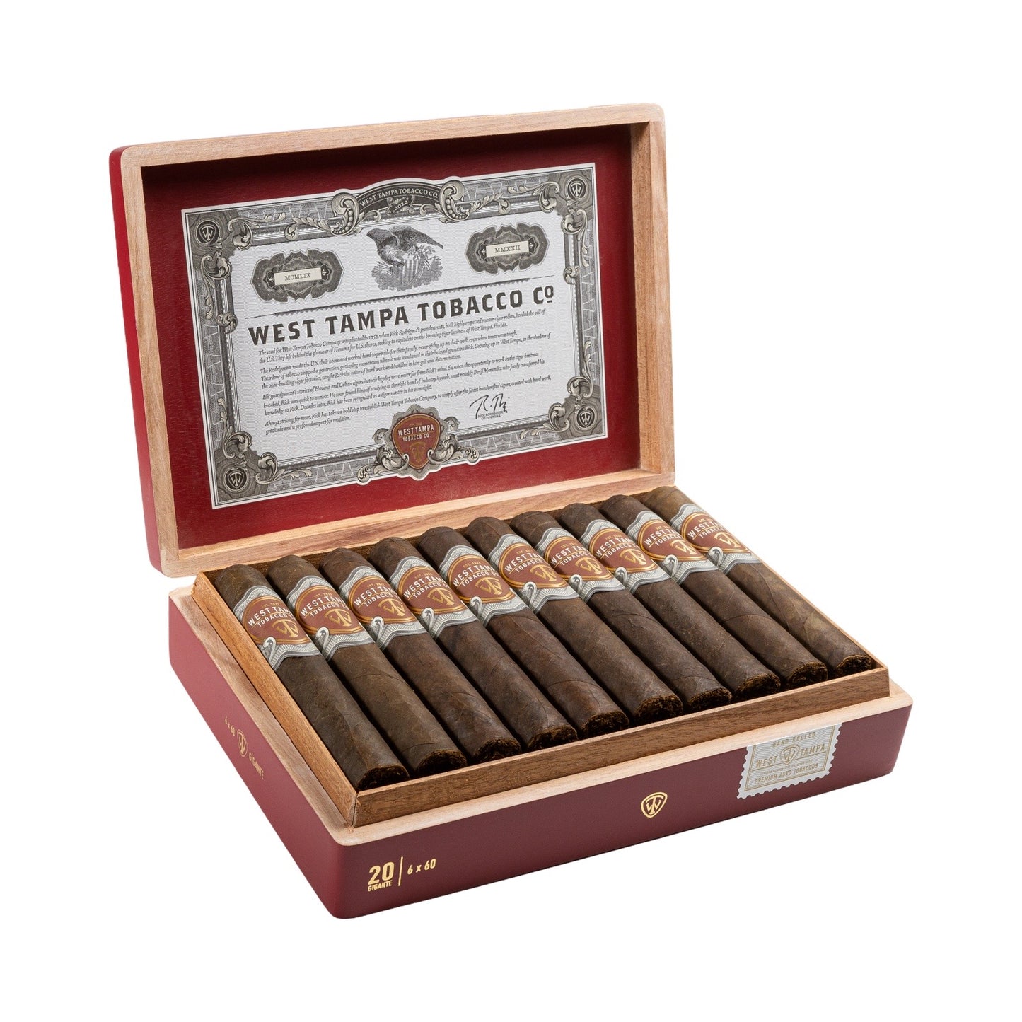 West Tampa Red Gigante 6 x 60