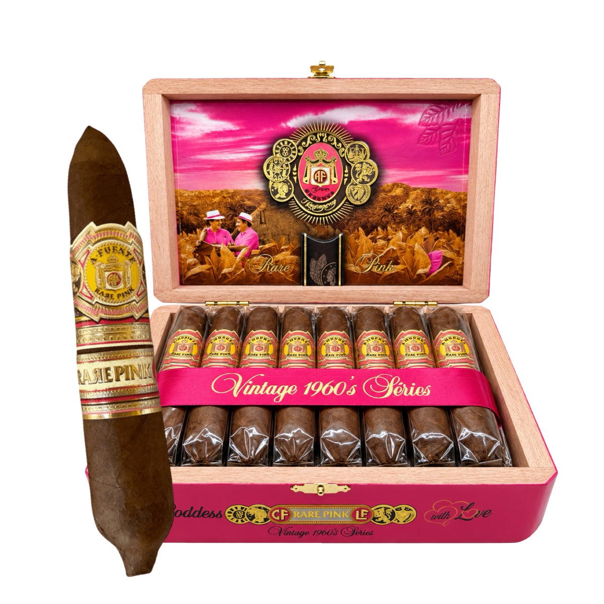 Arturo Fuente Rare Pink Work Of Art
