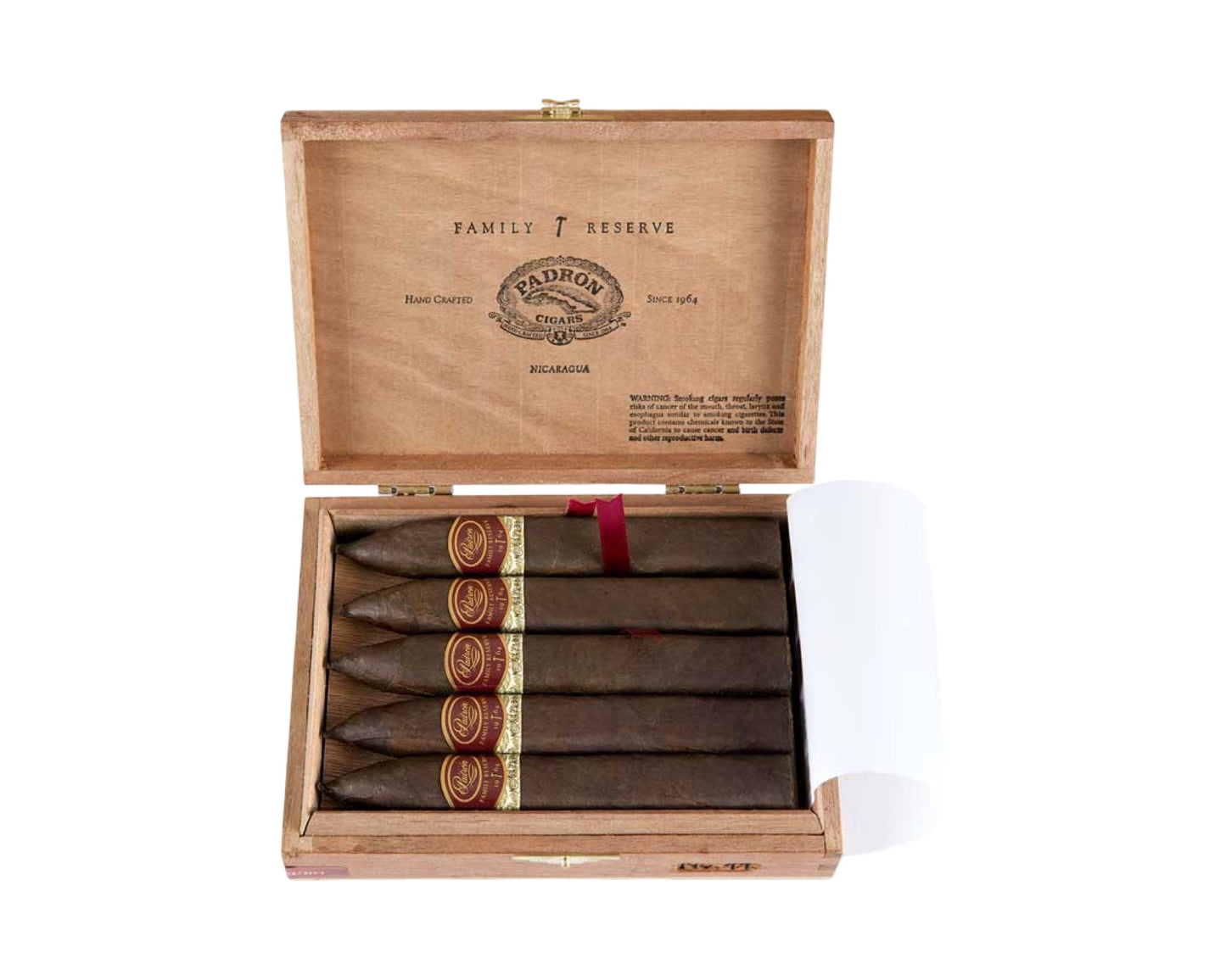 Padron Family Reserve No.44 52 x 6 Natural and Maduro
