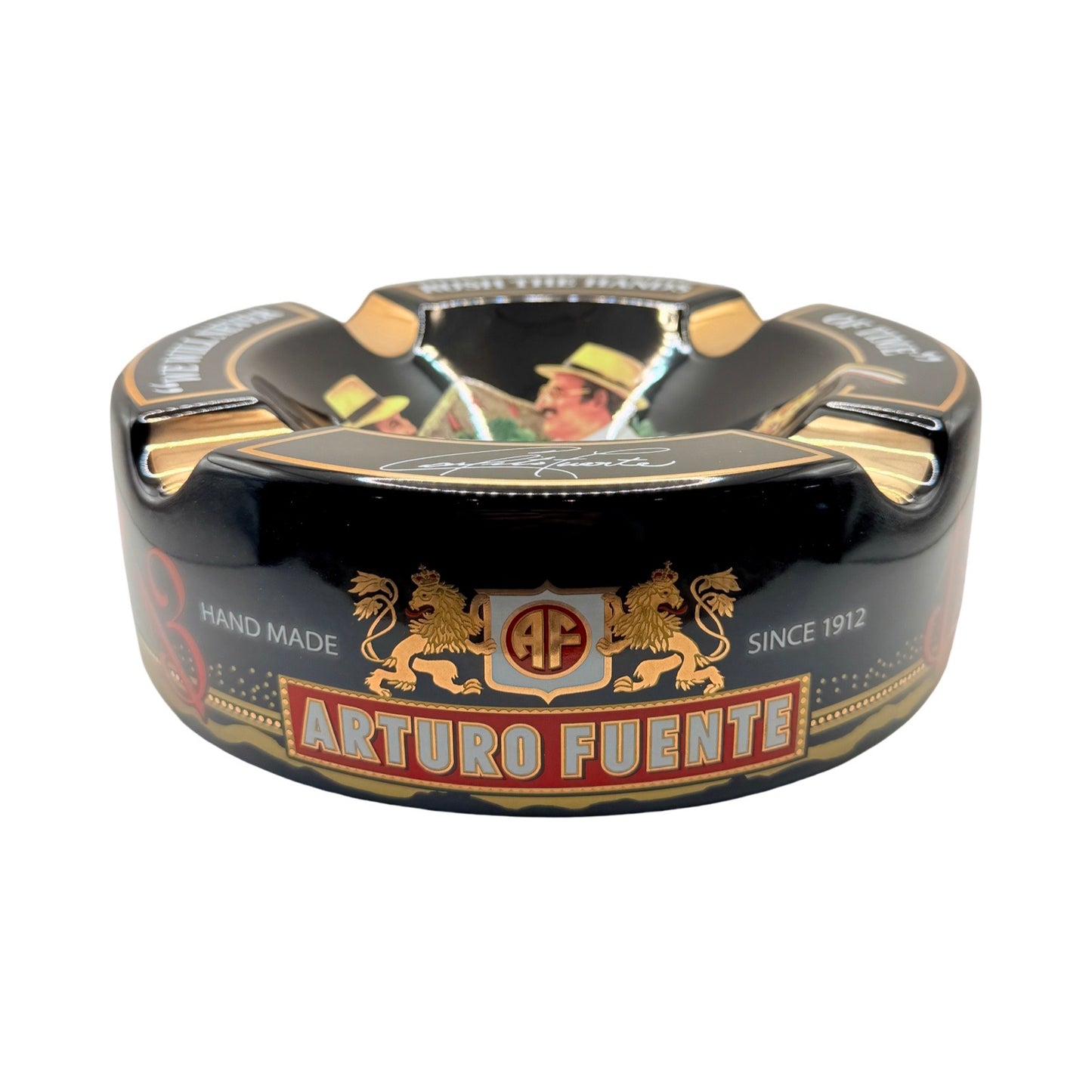 Arturo Fuente Hands Of Time Black Ashtray