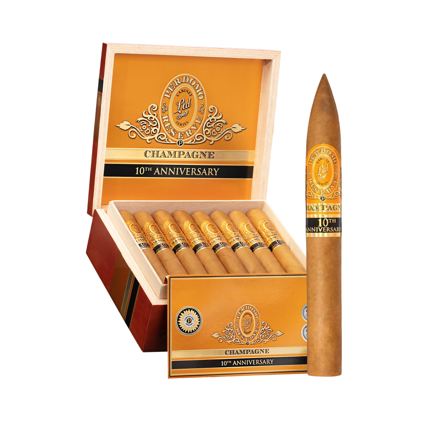 PERDOMO Reserve 10th Anniversary - Champagne Torpedo
