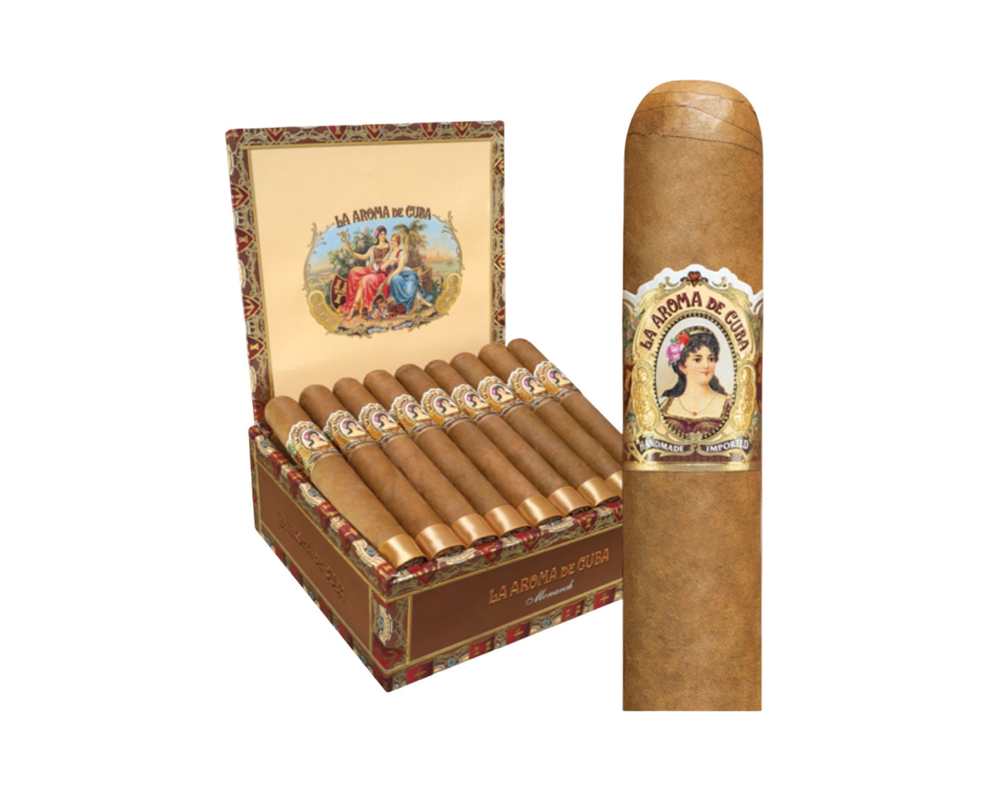 La Aroma De Cuba Connecticut Churchill 7 x 50