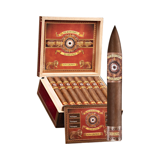 PERDOMO Habano Bourbon Barrel-Aged - Sun Grown Torpedo