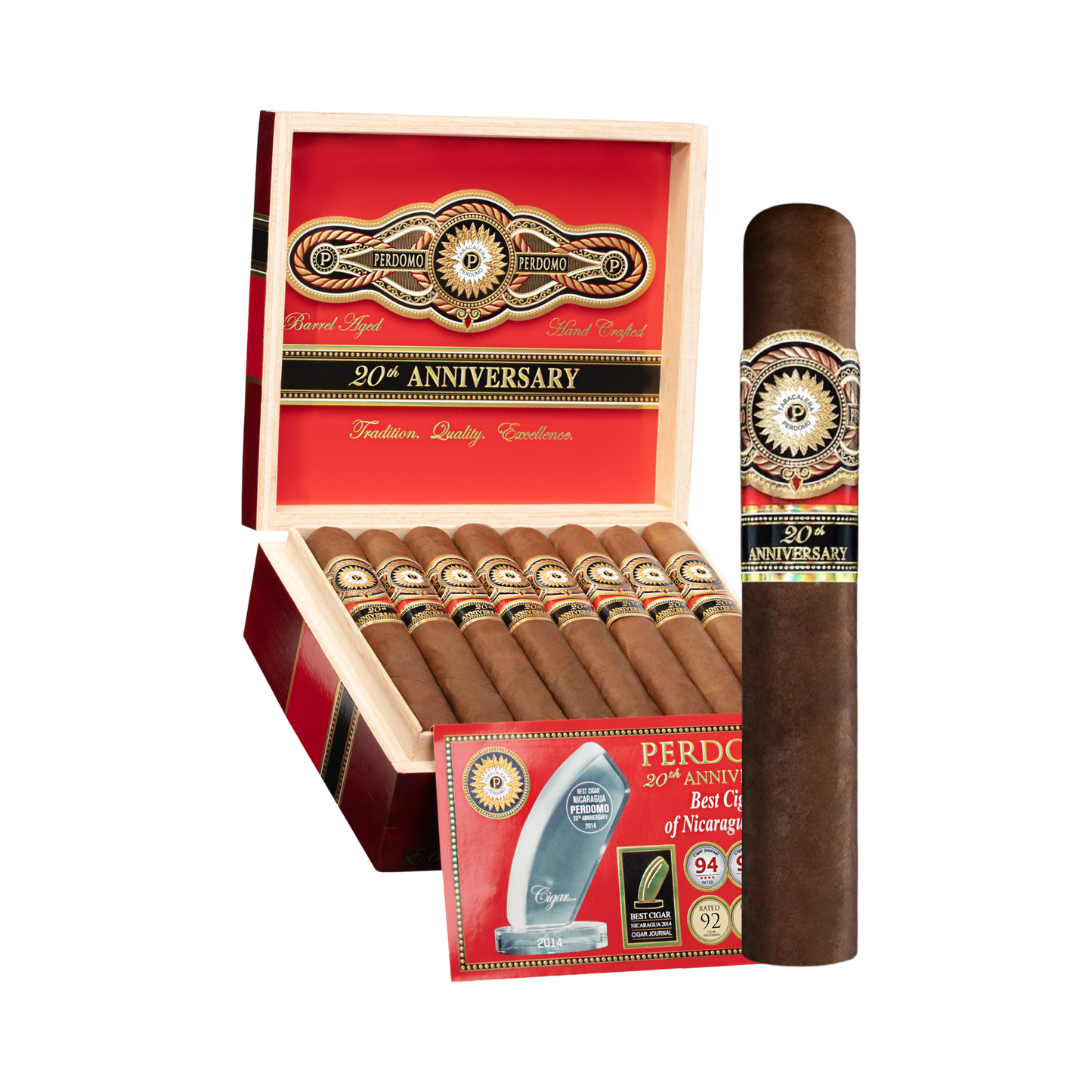 PERDOMO 20th Anniversary - Sun Grown Gordo