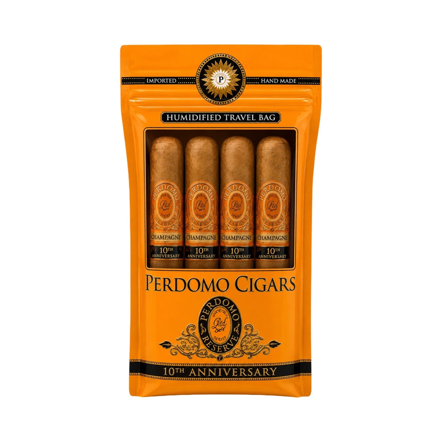 PERDOMO Travel Humidor Sampler Champagne Connecticut