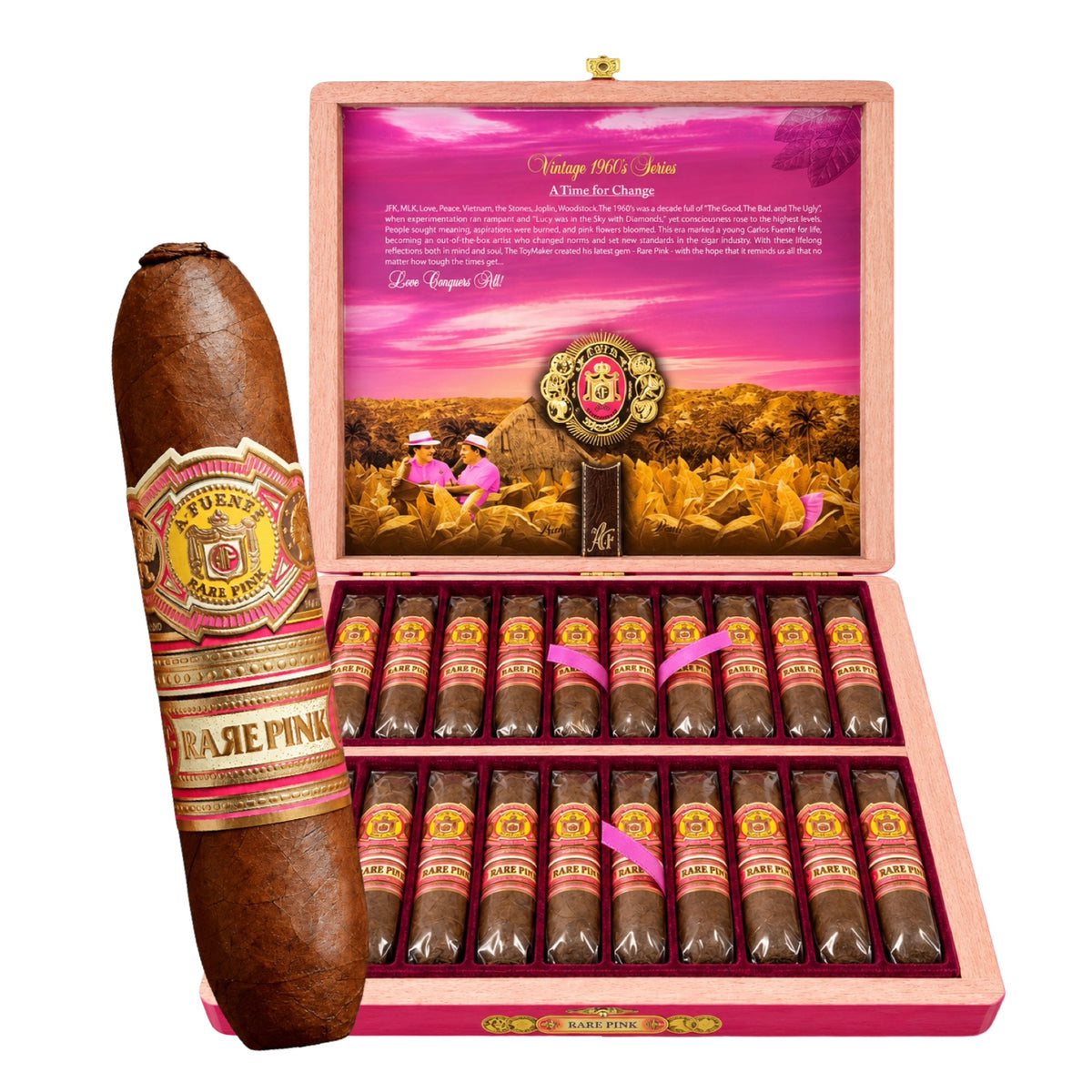 Arturo Fuente Rare Pink Queen Of Harts