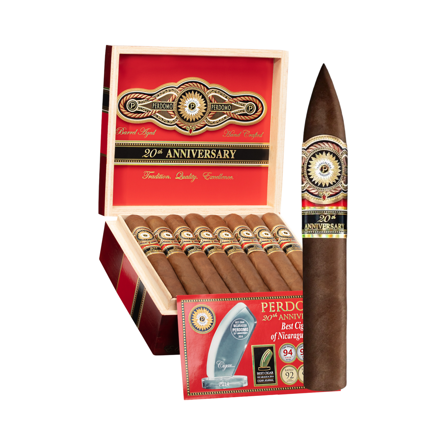 PERDOMO 20th Anniversary - Sun Grown Torpedo