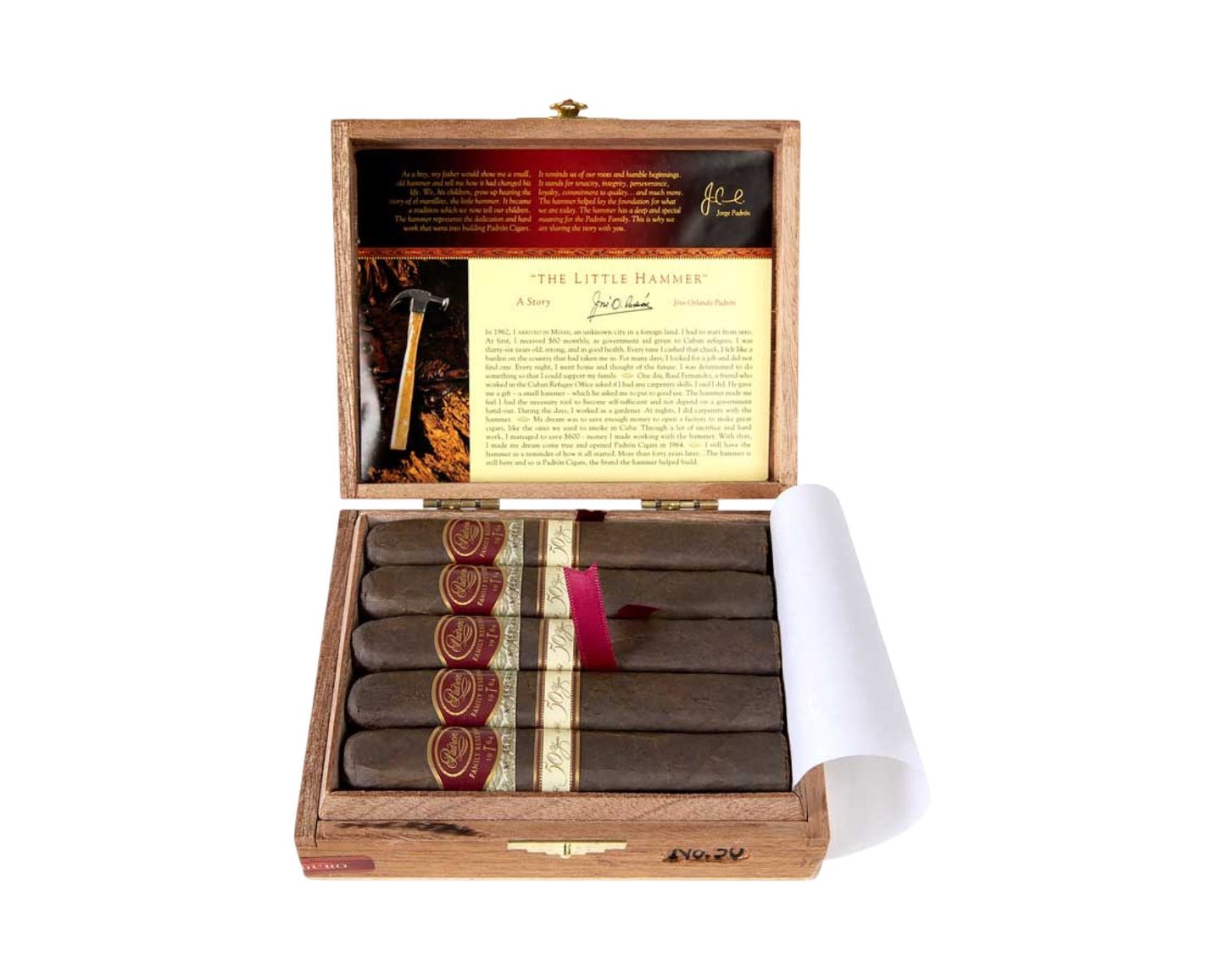 Padron Family Reserve No.50 54 x 5 Natural and Maduro