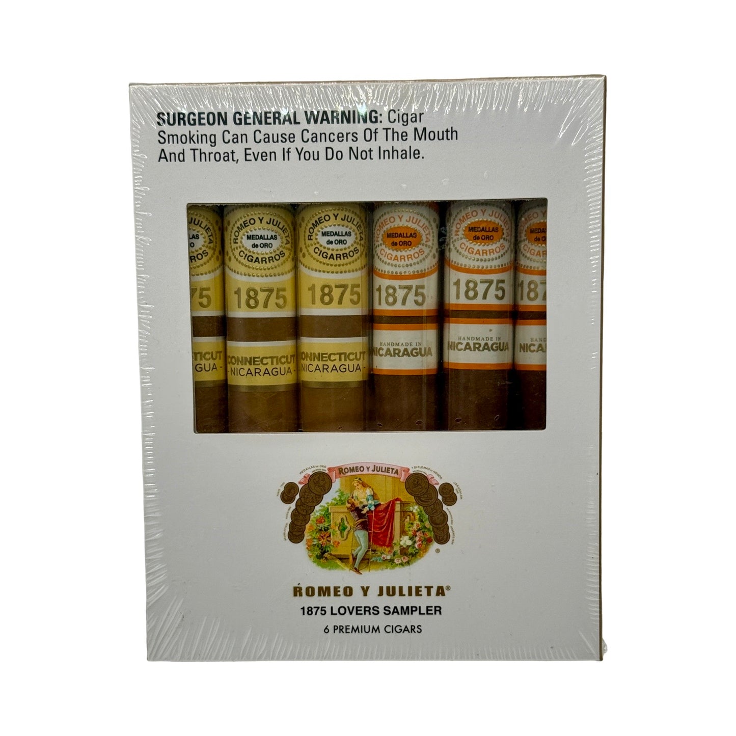 Romeo & Julieta 1875 Lovers 6 Cigars Sampler