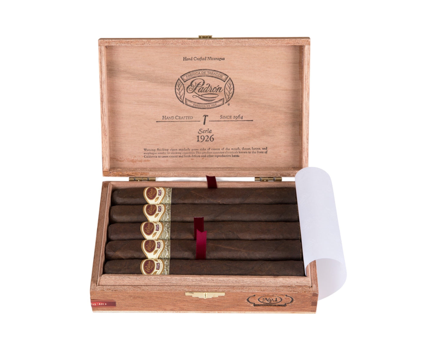 Padron 1926 No.9 56 x 5 1/4 Natural and Maduro // 2007 Cigar Aficionado Cigar of The Year //