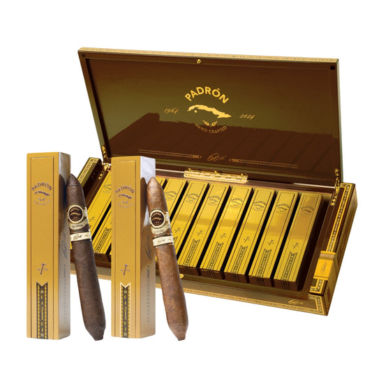 Padron 60th Anniversary 56 x 6 1/2 Natural and Maduro