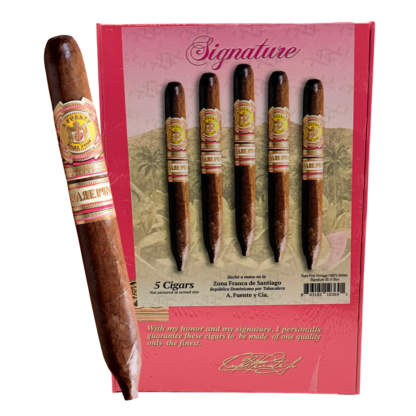 Arturo Fuente Rare Pink Signature 5 Pack