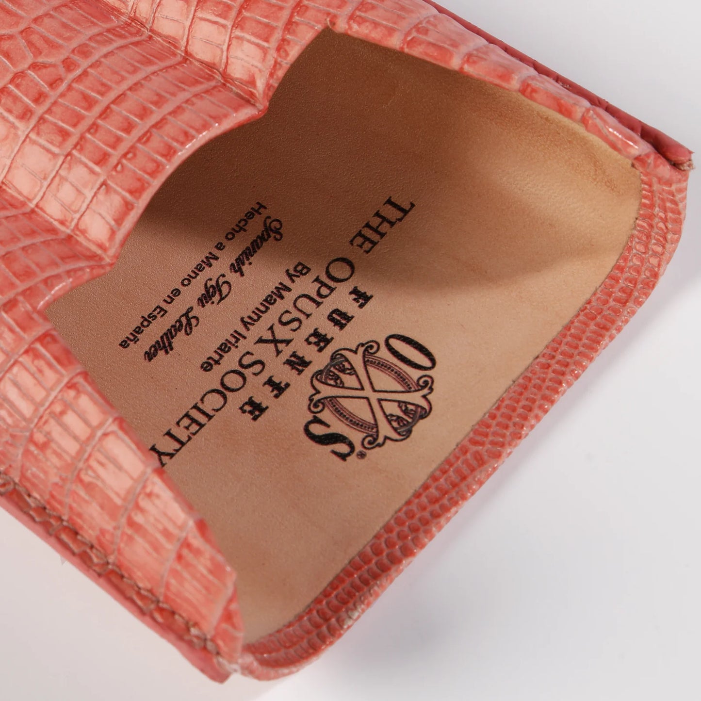 Opus X SPANISH TEJU LEATHER CIGAR CASES Pink