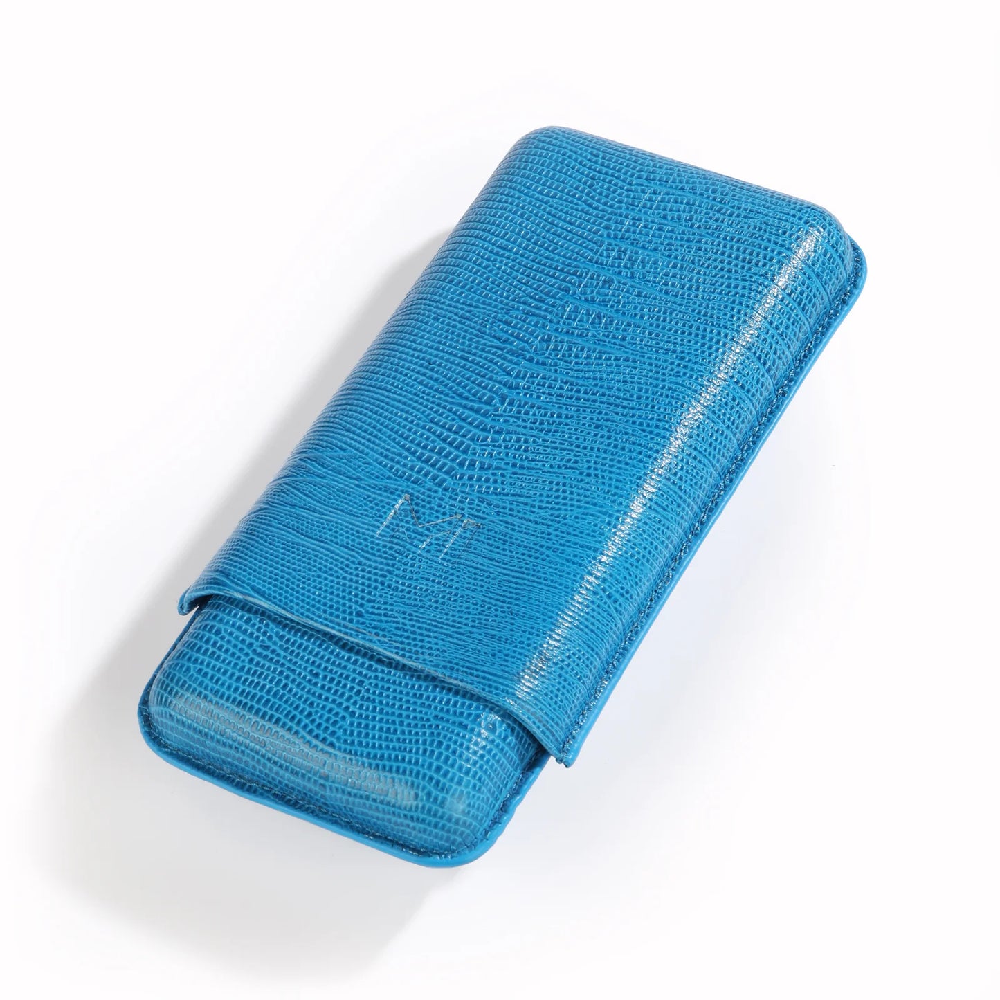 Opus X SPANISH TEJU LEATHER CIGAR CASES Blue
