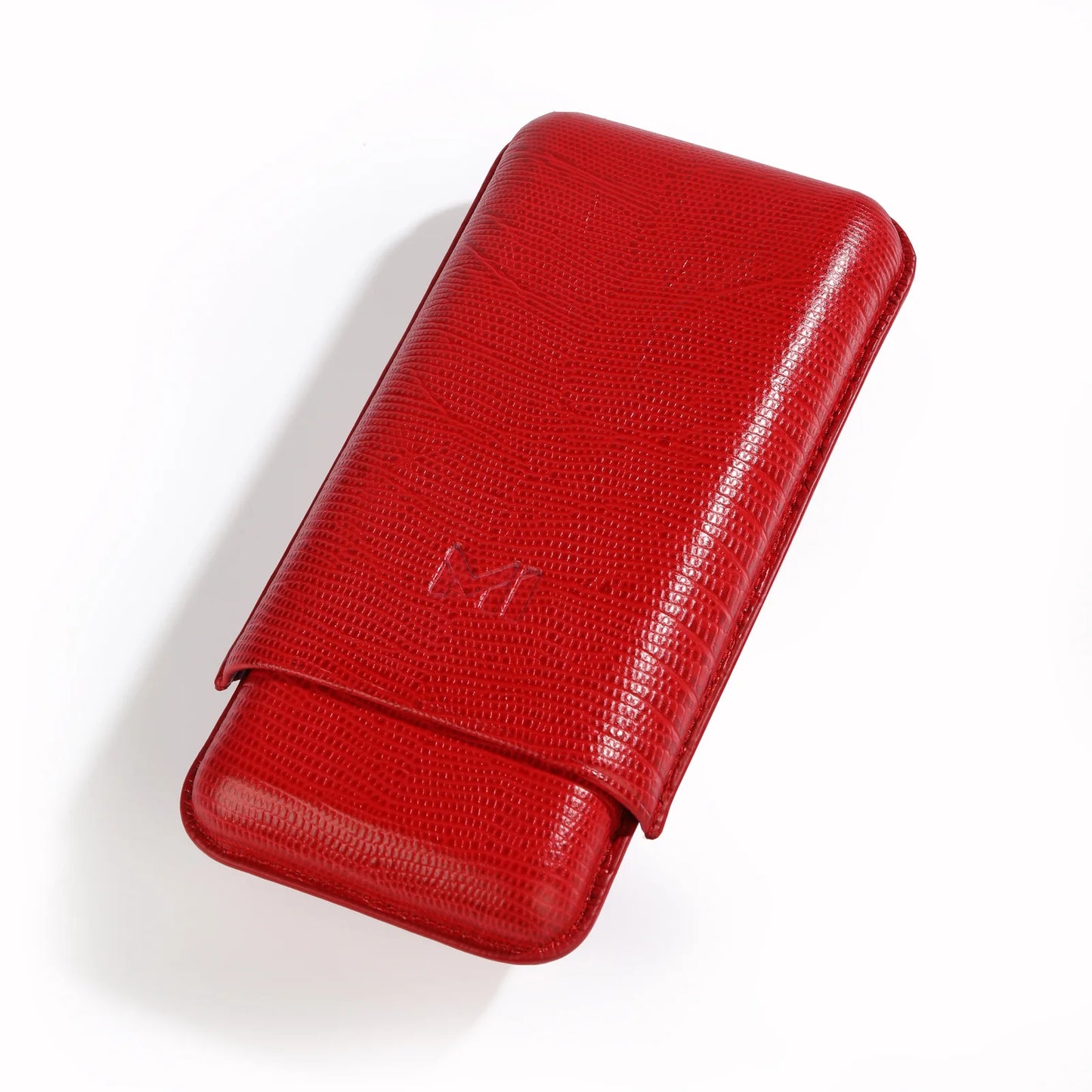 Opus X SPANISH TEJU LEATHER CIGAR CASES Red