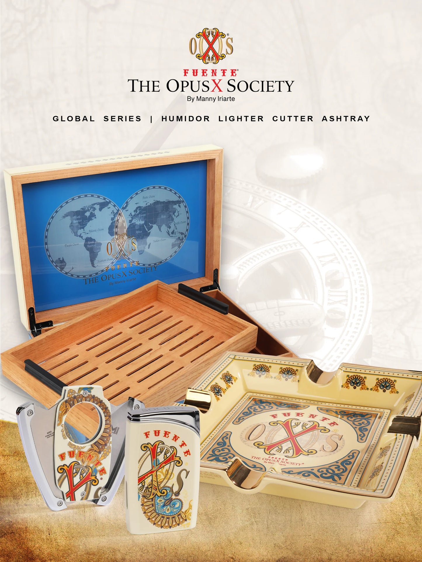 Opus X GLOBAL COLLECTION HUMIDOR