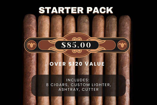 Starter Pack: 8 Cigars for $85 (you save $35) - handrolledcigars